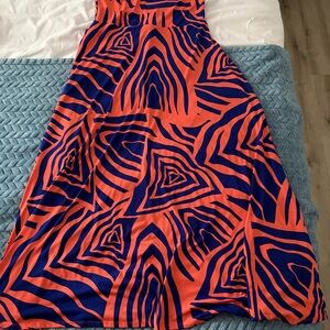 Lularoe Maxi skirt/ strapless bra